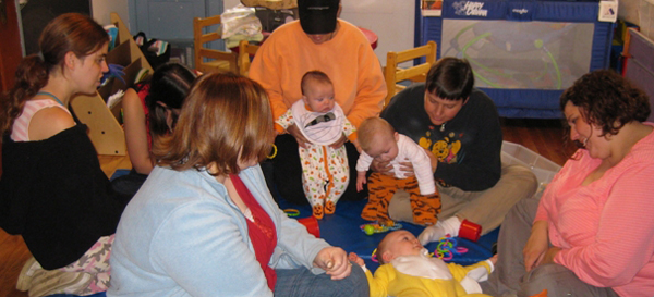 moms and babies