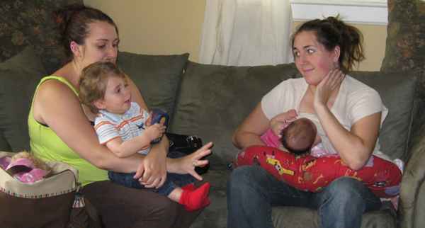 moms and babies